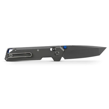 Vosteed Parallel Folding Knife Dim Gray Titanium Handle 154CM Tanto Plain Edge Destroyer Gray Finish A3510 Vosteed Parallel Folding Knife Dim Gray Titanium Handle 154CM Tanto Plain Edge Destroyer Gray Finish A3510