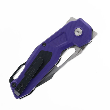 Ketuo Mini Griffin Folding Knife G10 Purple G10 Handle Satin 14c28n Plain Edge Ketuo Mini Griffin Folding Knife G10 Purple G10 Handle Satin 14c28n Plain Edge