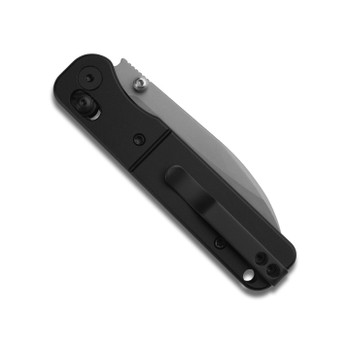 Miguron Pinam Folding Knife Black PVD Aluminum Handle 14C28N Plain