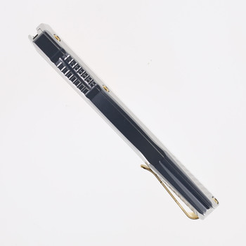 Kershaw Livewire OTF Auto Knife Raw Aluminum Handle Magnacut Spear Point Plain Gold Blade 9000RAWGLD