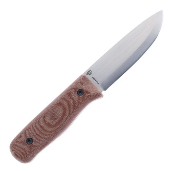 Work Tuff Gear Forester III Fixed Blade Knife Canvas Micarta Handle K329 Hand Rubbed Satin Blade ODG Kydex Sheath