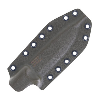 Work Tuff Gear Forester III Fixed Blade Knife Canvas Micarta Handle K329 Hand Rubbed Satin Blade ODG Kydex Sheath