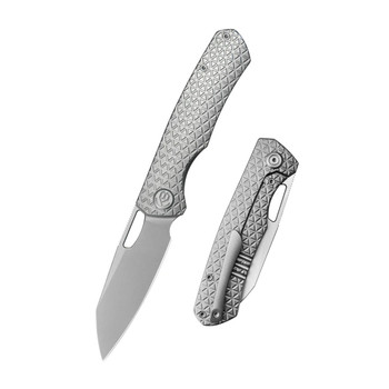 KB Socius Folding  Knife Beadblast Titanium Handle S90V Tanto Point Plain Edge Beablast Finish KB300A KB Socius Folding  Knife Beadblast Titanium Handle S90V Tanto Point Plain Edge Beablast Finish KB300A