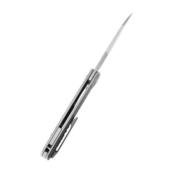 KB Socius Folding  Knife Beadblast Titanium Handle S90V Tanto Point Plain Edge Beablast Finish KB300A KB Socius Folding  Knife Beadblast Titanium Handle S90V Tanto Point Plain Edge Beablast Finish KB300A
