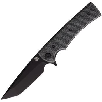 Chaves Blue Label Liberation Street Folding Knife Black Micarta