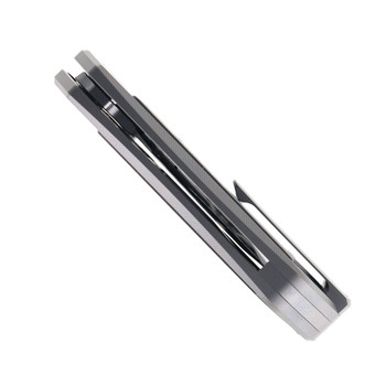 TwoSun Knives Wong Design Folding Knife Titanium Handle 14c28n Tanto Blade TS600 TwoSun Knives Wong Design Folding Knife Titanium Handle 14c28n Tanto Blade TS600