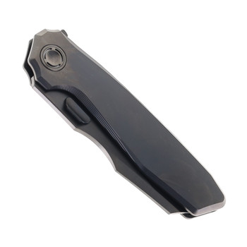 Reate Knives Mantis Folding Knife Smooth DLC Titanium Handle DLC Elmax Blade Reate Knives Mantis Folding Knife Smooth DLC Titanium Handle DLC Elmax Blade