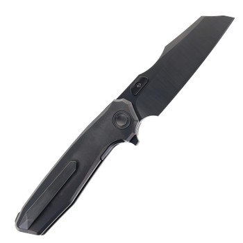 Reate Knives Mantis Folding Knife Smooth DLC Titanium Handle DLC Elmax Blade Reate Knives Mantis Folding Knife Smooth DLC Titanium Handle DLC Elmax Blade