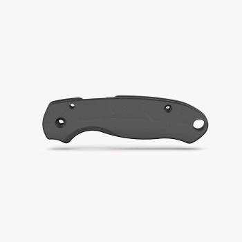 Flytanium Loop Scales Void Black Aluminum Spyderco Para 3 FLY-1407VB