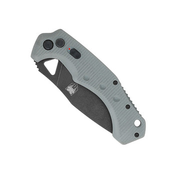 CobraTec Ryker Side Opening Button Lock Automatic Knife Gray G10 Handle Stonewashed D2 Blade GRYAFRYK CobraTec Ryker Side Opening Button Lock Automatic Knife Gray G10 Handle Stonewashed D2 Blade GRYAFRYK