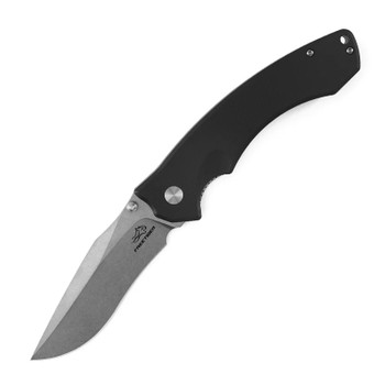 FreeTiger Liner Lock Folding Knife Black G10 Handle D2 Stonewashed Blade FT944-BK