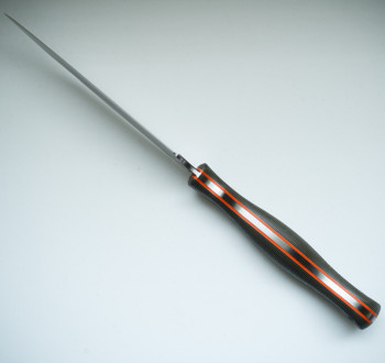 Work Tuff Gear JX-Omega Fixed Blade Knife Wilderness Camo G10 Handle K329 Two Tone Satin Finish Black Kydex Sheath