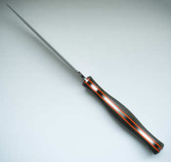 Work Tuff Gear JX-Omega Fixed Blade Knife Jungle Camo G10 Handle K329 Two Tone Ghost Blade Black Kydex Sheath