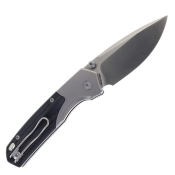 (Dyed Scale) Open Box/Returned Vosteed Psyop Folding Knife Green Norplex UltreX Micarta Handle S35VN Drop Point Plain Edge Satin Finish A2218