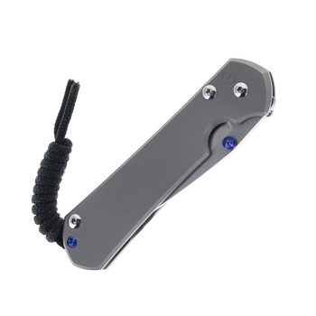 LEFT HANDED - Chris Reeve Small Sebenza Glass Blasted Magnacut Blade Titanium Handle S31-1645