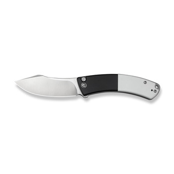 Civivi Outlaw Muk Folding Knife Black/White G10 Handle 14C28N Plain Edge Satin Finish C24079-4