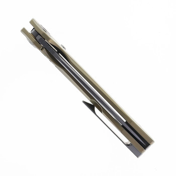 Compact folding blade with sleek metal grip and everyday carry style