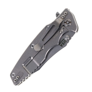 Hinderer Eklipse Slicer 3.5" Folding Knife Stonewashed Hollow Grind S45VN Blade FDE G10 Handle