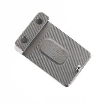 TwoSun BBK06 Smooth Titanium Belt Buckle