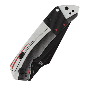 (Exclusive) Nostalgic Gaming Console Tenable Fenrir Top Liner Lock Folding Knife G10 Blackwash D2 Blade B1034H14