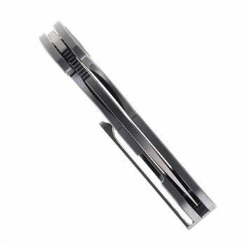 Curtiss Knives Production Series F3 Medium Slicer Folding Knife Titanium Handle M390 Blade