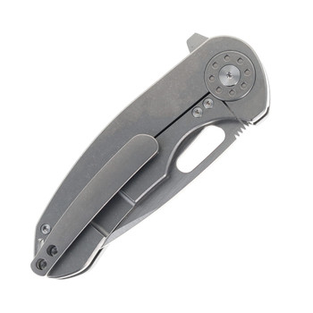 Curtiss Knives Production Series F3 Medium Slicer Folding Knife Titanium Handle M390 Blade