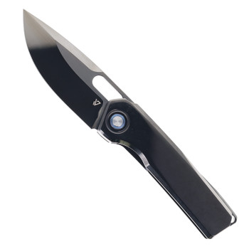 Vanguard Breaker Pocket Knife Black DLC Titanium  Handle M390 Blade