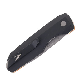 Pro-Tech Knives Vero Synapse Design Automatic Knife Black Aluminum/Natural Linen Micarta Handle Stonewashed MagnaCut Blade VERO1211-AW Natural Linen