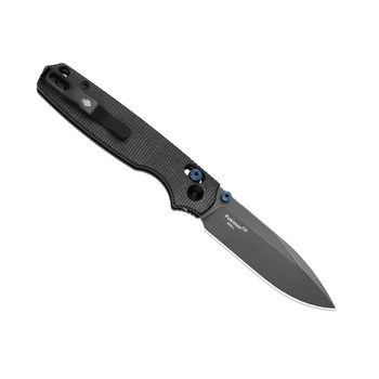 Kizer Pokiman CD Folding Knife Black Micarta Handle AEB-L Drop Point Plain Edge Gray Stonewash Finish V3789A1