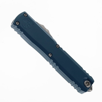 Microtech Ultratech Gen IV Automatic OTF Deep Ocean Blue Aluminum Handle T/E M390MK Stonewash Blade 11234-10DO