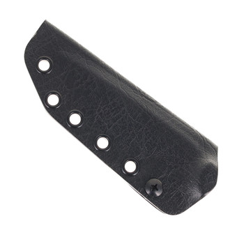 Toor Serpent Fixed Blade Knife Black Carbon G10 Handle Tanto 3V Plain Edge Black Oxide Finish TK-SERPENT-CARBON