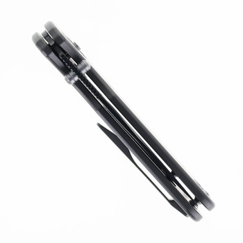 Miguron Katou Folding Knife Black  Titanium Handle Black PVD M390 Blade MGR630ADG