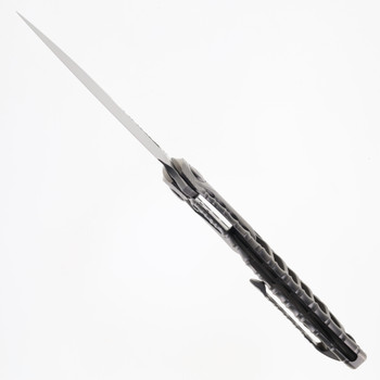 Rike Knife Thor 6 Plus Gray Titanium Handle Folding Knife M390 Blade Thor6-Plus/P