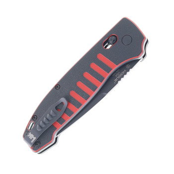 HK Heckler & Koch Ballista XL Automatic Knife Red/Black G10 Handle Part Serrated S30V Blade 54540