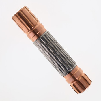 TwoSun Knives Copper and Titanium Flashlight LED1