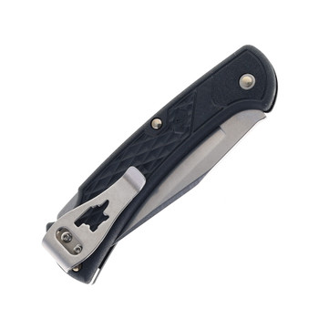 Buck Slim Ranger Folding Knife Black Nylon Handle 420HC Plain Edge 3112BKS1