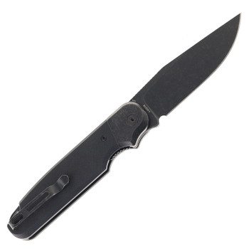 Rapax Buddy Folding Knife Black G10 Handle VG-10 Plain Edge Black Stonewash Finish MK003-BKBS