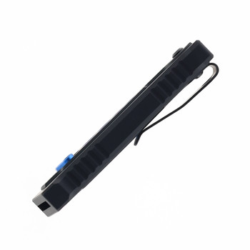 Reate Exo-U Utility Knife Black Aluminum Handle with Blue Speed Hole