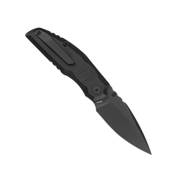 Molsect 808Sustain Folding Knife Black G10 Handle S35VN Plain Edge Beadblast Finish MUC808SB