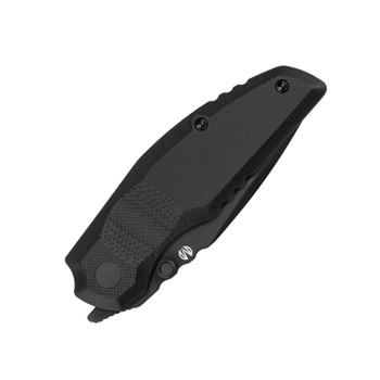 Molsect 808Sustain Folding Knife Black G10 Handle S35VN Plain Edge Beadblast Finish MUC808SB