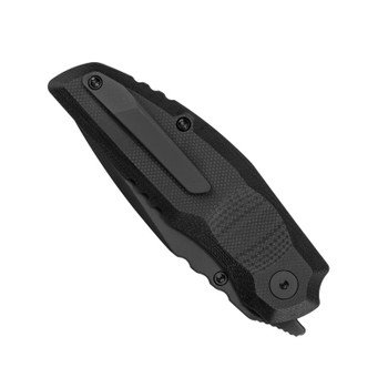 Molsect 808Sustain Folding Knife Black G10 Handle S35VN Plain Edge Beadblast Finish MUC808SB