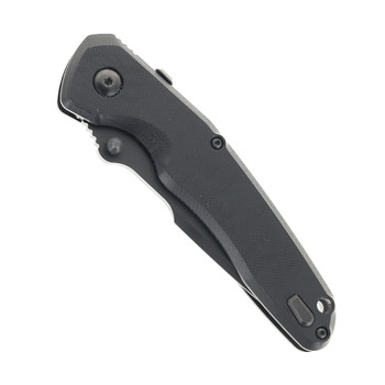 Spartan Blades Soter Folding Knife Black G10 Handle S35VN Plain Edge Black PVD Finish SFBL14BKBK