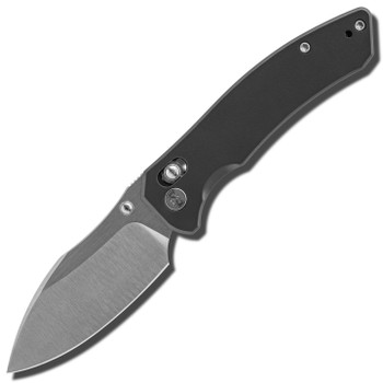 Miguron knives Norsa Folding Knife Dark Gray PVD Titanium Handle Satin Elmax Blade MGR634AG