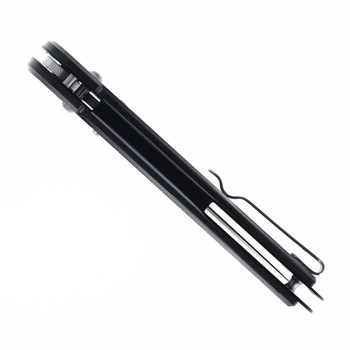 Rapax Trek Folding Knife Purple Carbon Fiber Handle VG-10 Plain Edge Satin Finish MK004-1CFPL