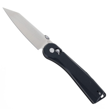Rapax Slick Folding Knife Black G10 Handle VG-10 Plain Edge Satin Finish MK004-2BKST