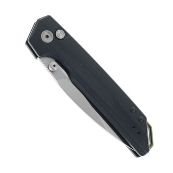 Kershaw Iridium Folding Knife Black G10 Handle Magnacut Spear Point Plain Edge 3038