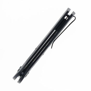 CRKT Sero Folding Knife Black GRN Handle S35VN Plain Edge Black Titanium Nitride Finish 7170K