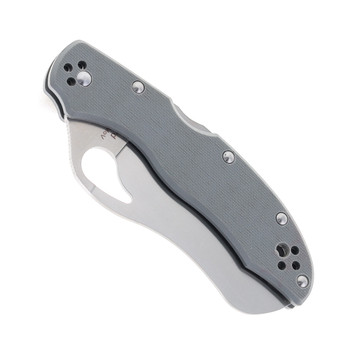 Spyderco Byrd Gooney Folding Knife Black G10 Handle 9Cr14MoV Fully Serrated Edge BY24GSGY