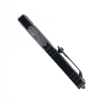 Microtech Ultratech EX-ZBP Automatic Knife Black Aluminum Handle Stonewash M390MK Blade 1120EX-10S