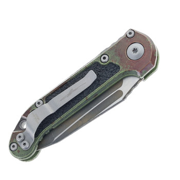 Microtech LUDT Gen III Side Opening Automatic T/E Outbreak Aluminum Handle Outbreak Tanto Bohler M390MK Blade 1136-10BS